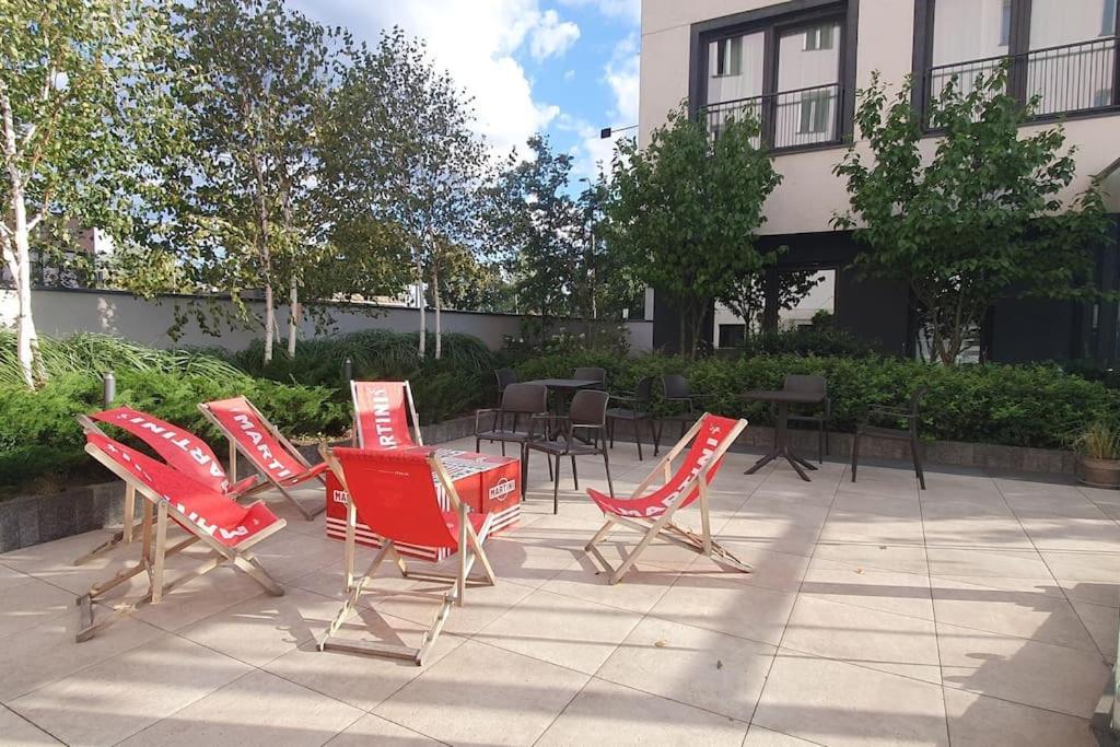 Apartament Przy Pge Narodowym, Metro, Ac, Parking Warszawa